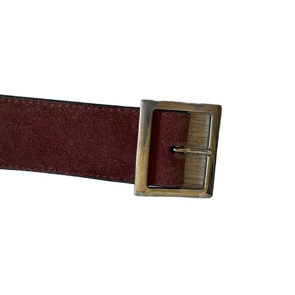 Vintage Dolce & Gabbana Leather Belt Women\'s Brown Made In Italy size 95 main image 4
